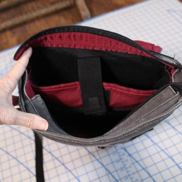 HEX Charcoal Canvas Alliance MacBook Pro Backpack, Gray - Picture 7 of 10